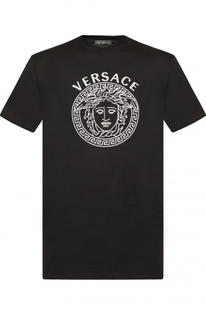 Logo-embroidered t-shirt, zdjęcie 1 Logo-embroidered t-shirt od Versace